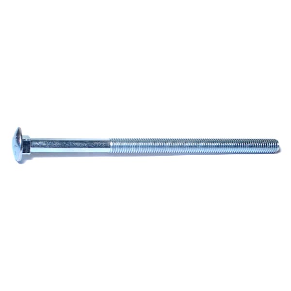 Midwest Fastener Carriage Bolt, Square Neck, 13 (Coarse), 9 in L, Steel, Zinc Plated, 25 PK 01155 - main